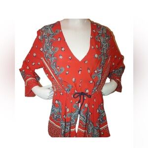 ZARA WOMEN BLOUSE SIZE M